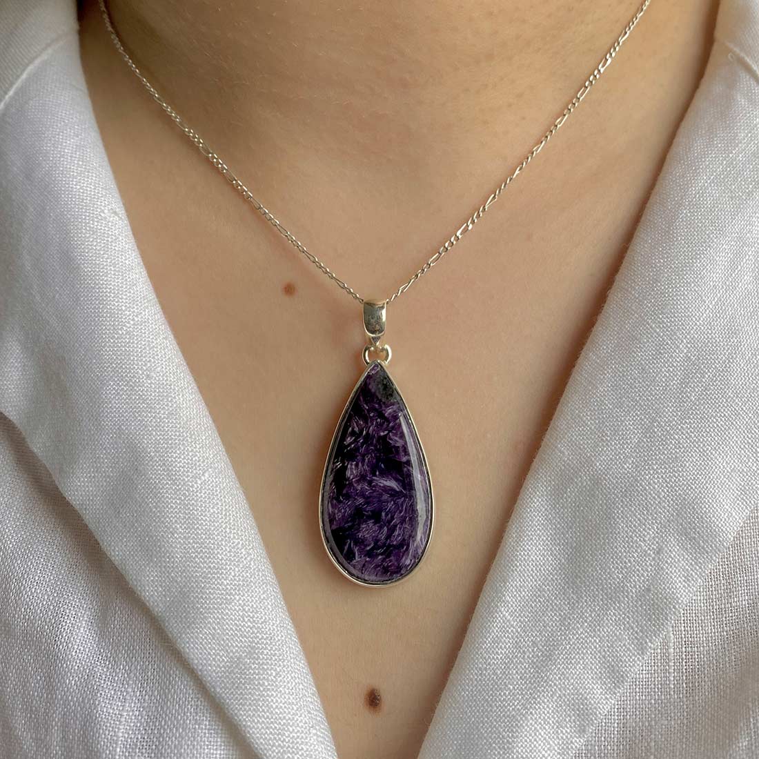 Charoite Pendant-(CHR-P-29.)